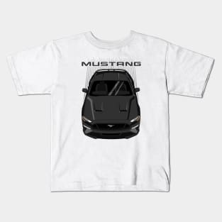 Mustang GT 2018 to 2019 - Black Kids T-Shirt